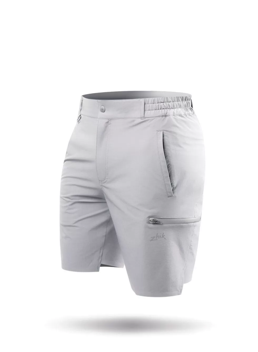 Pantaloncini moda donna in tessuto Platinum Deck - Shorts estivi comodi ed eleganti per look casual e sportivo

(：，，