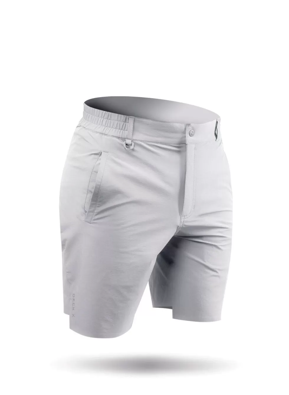 Pantaloncini moda donna in tessuto Platinum Deck - Shorts estivi comodi ed eleganti per look casual e sportivo

(：，，