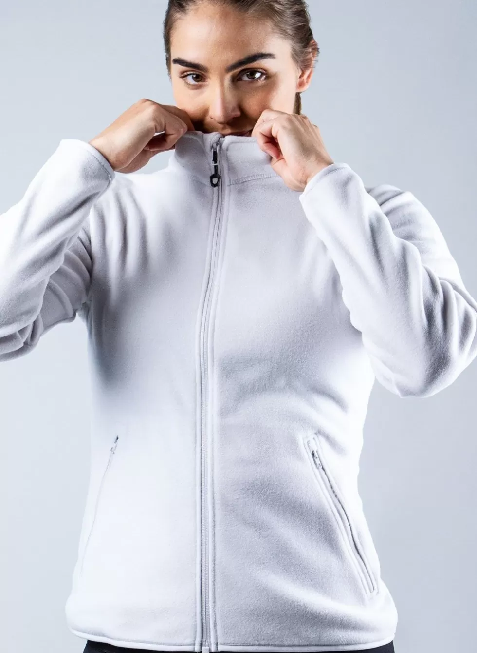 Platinum Giacca in pile con zip completo - Comodità senza tempo per donna

(：：1. 