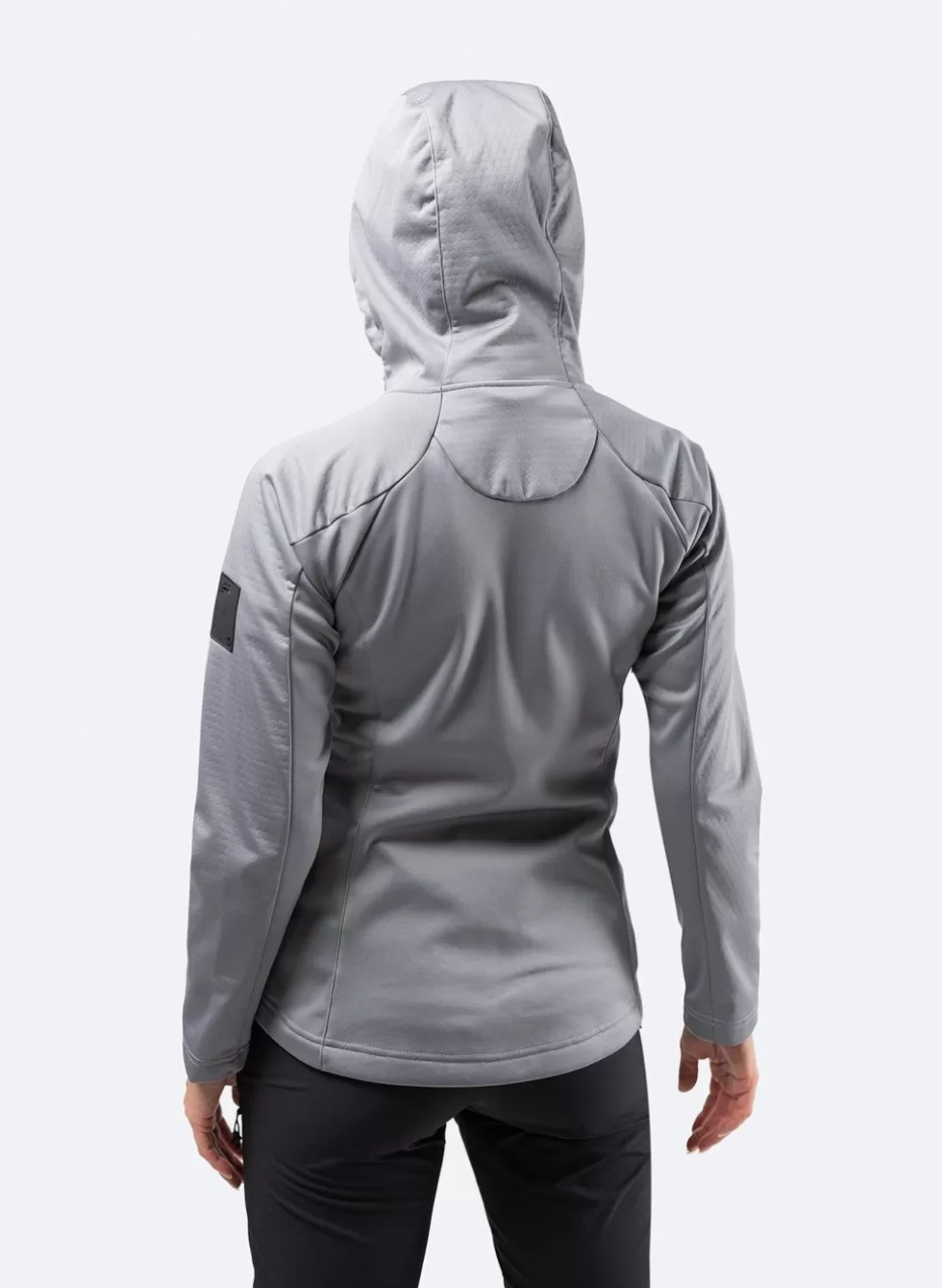 Platino Felpa Tecnica Donna - Morbido Pile con Design Contemporaneo e Taglio Sportivo