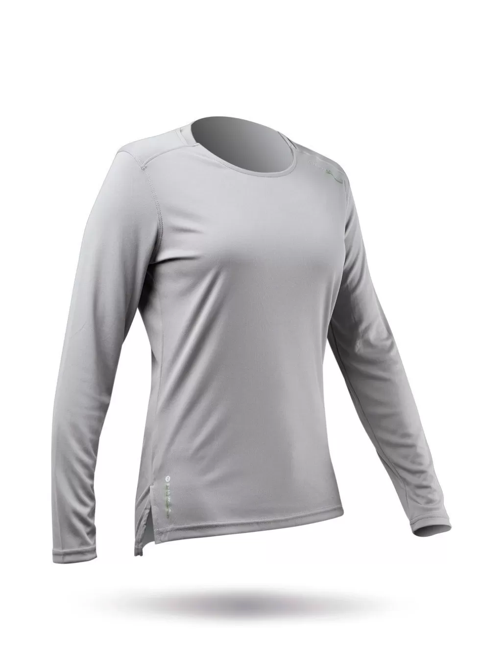 Outlet Donna - Maglia Sportiva UV Attivo con Protezione 50+ | Maniche Lunghe in Tessuto Antitraspirante Grigio Antracite, Ideale per Escursioni e Attività all'Aperto