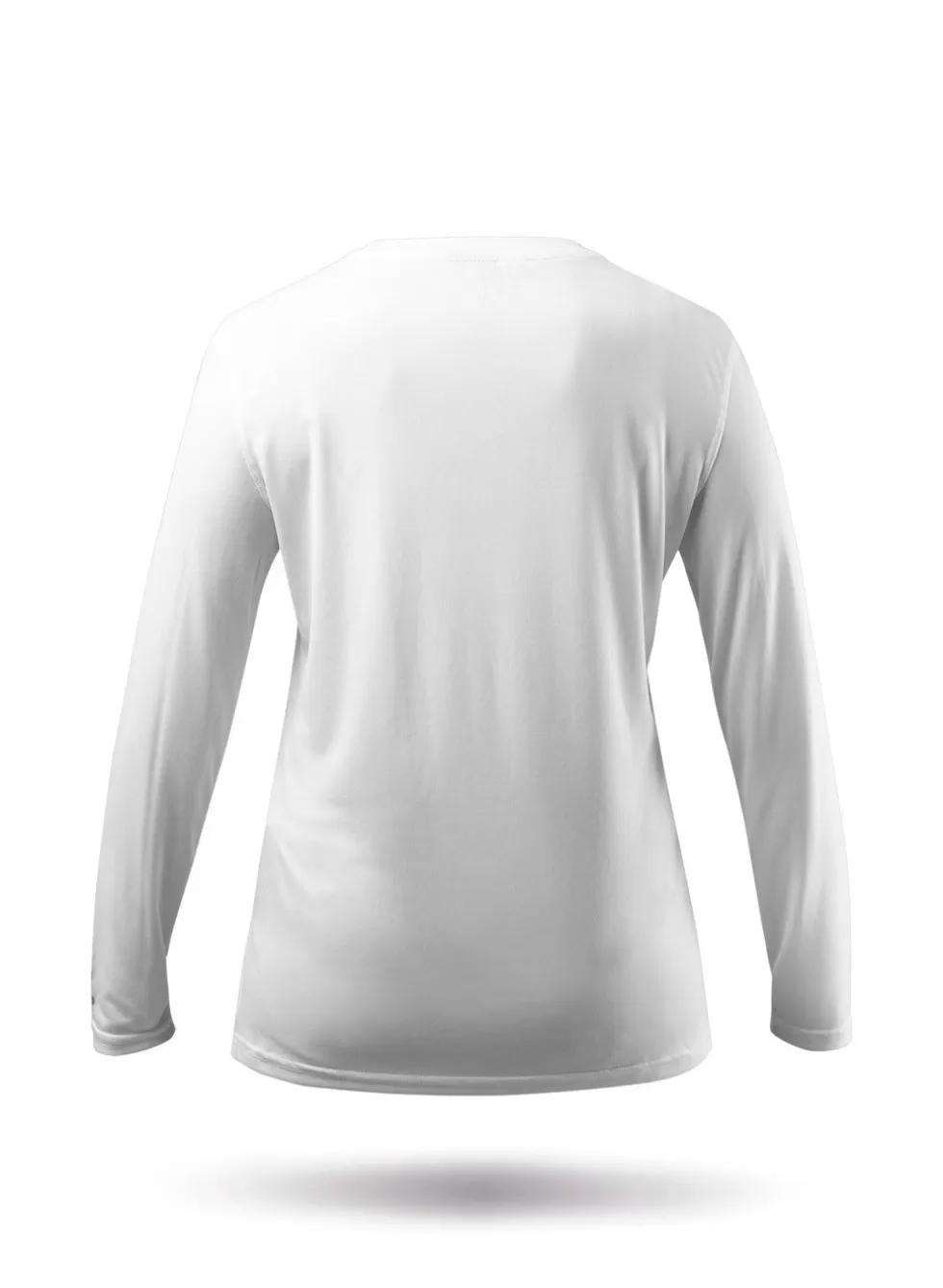 Maglia Elegante con Protezione UV Donna - Top Manica Lunga Bianca per Scudo Solare Attivo