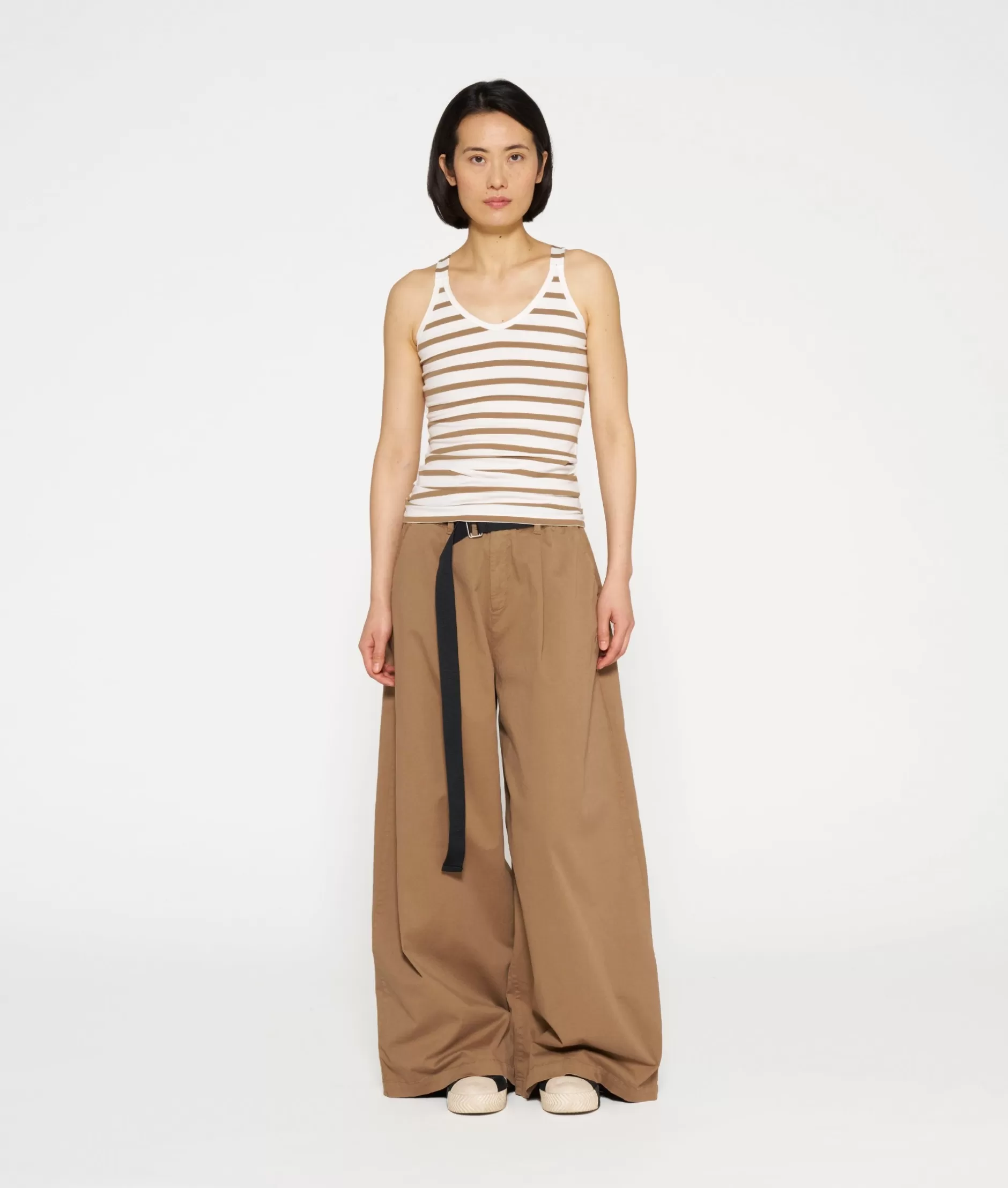 Fascia Avvolgente 10DAYS con Strisce Eleganti - Sciarpe Moda Donna Stile Casual Chic
