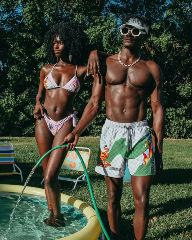 Costume da Bagno Limited Edition con Stampa WTF - Bikini Artistiche Sprayground Collezione Esclusiva