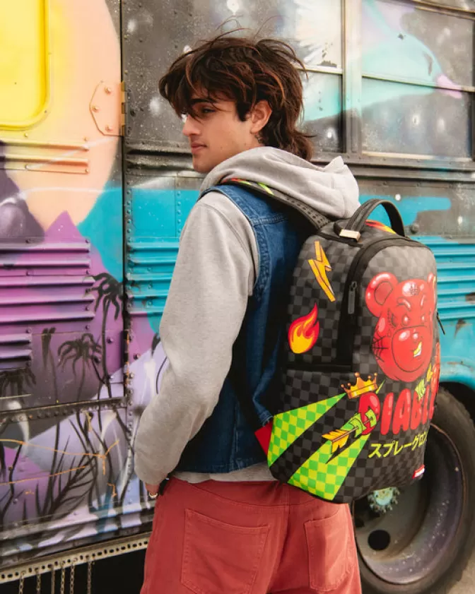 Zaini Urbani Demonio - Stile Ribelle con Grafica WTF di Sprayground