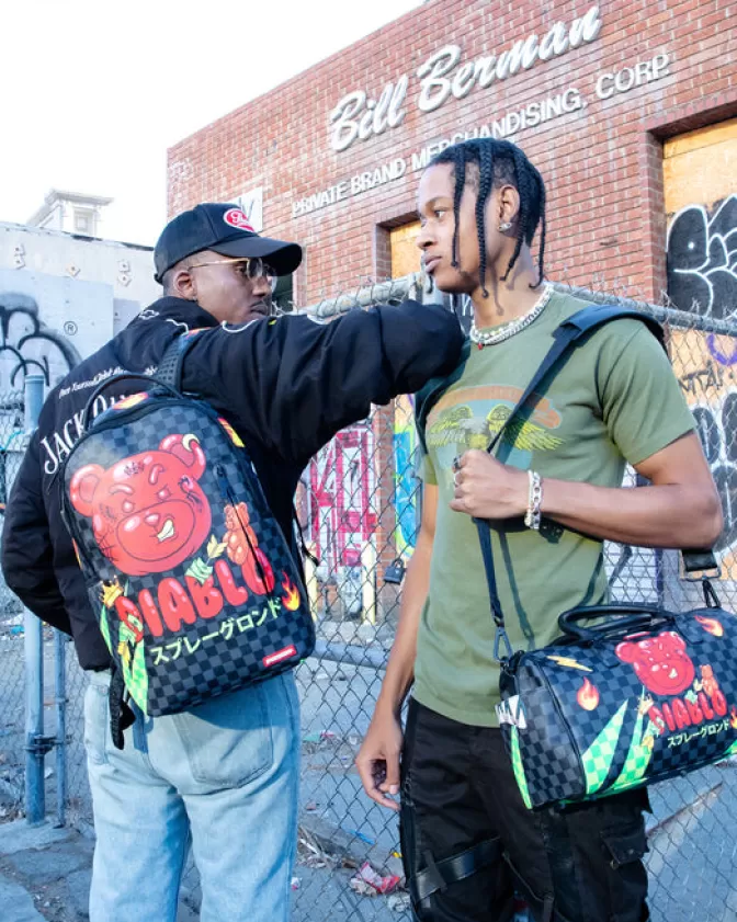 Zaini Urbani Demonio - Stile Ribelle con Grafica WTF di Sprayground