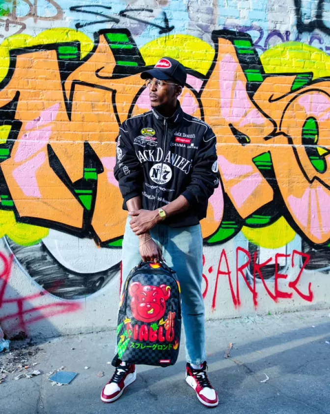 Zaini Urbani Demonio - Stile Ribelle con Grafica WTF di Sprayground