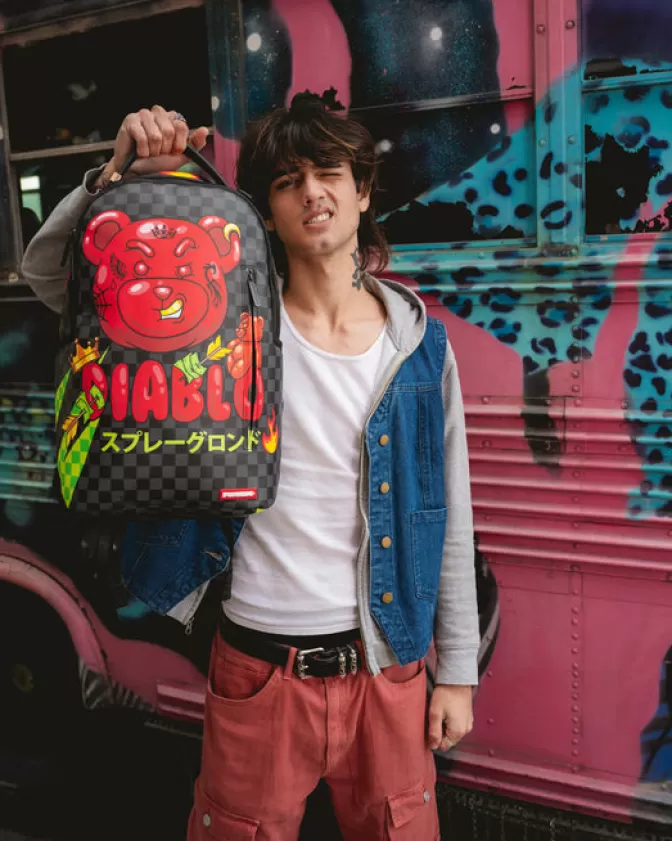 Zaini Urbani Demonio - Stile Ribelle con Grafica WTF di Sprayground