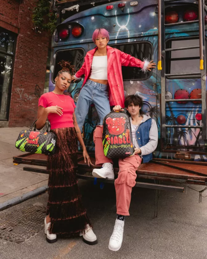 Zaini Urbani Demonio - Stile Ribelle con Grafica WTF di Sprayground