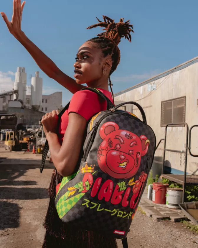 Zaini Urbani Demonio - Stile Ribelle con Grafica WTF di Sprayground