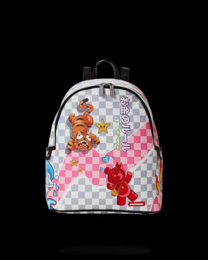 Zaini Urbani Ribelli Sprayground - Design Audace con Trama Grafica Innovativa | Stile Shock per Look Estremo