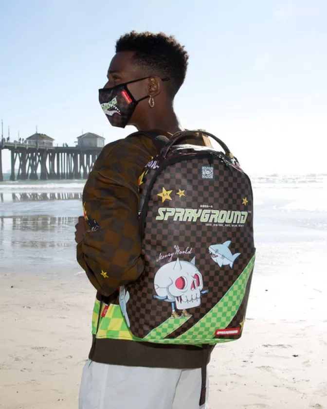 Mascherine Sprayground Urban Style - Edizione Limitata Misfit con Design Irriverente