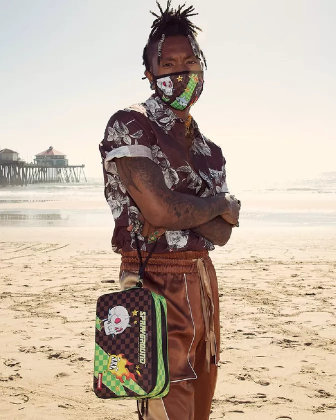 Mascherine Sprayground Limited Edition – Thunder Shark Design Irriverente con Protezione Premium