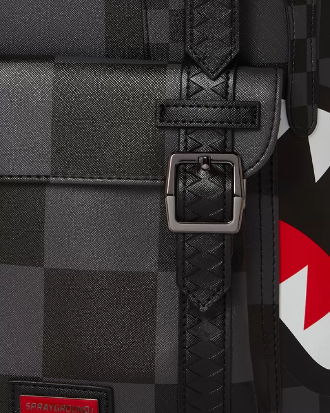 Zaino Sprayground HILLS - Squali Grigi XTC con Stile Urbano e Tema Parigi