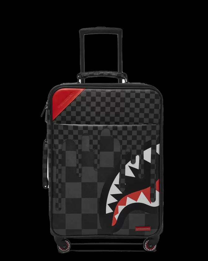 Valigia Cabina Sprayground XTC - Squali Grigi Stile Parigi, Design Jet-Setter con Prezzo Top 

(：，