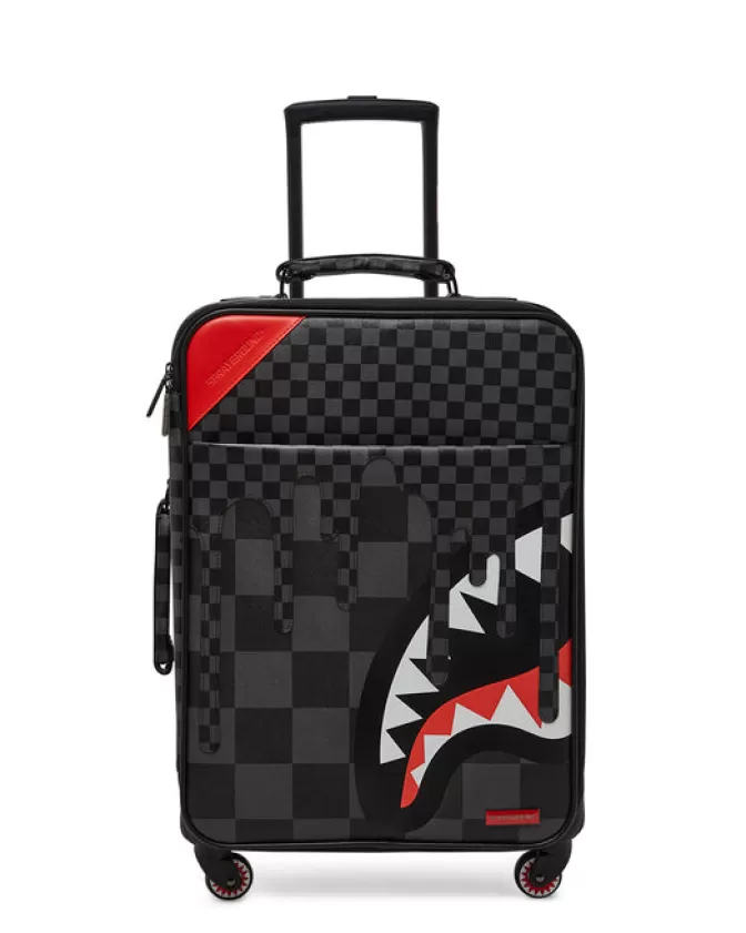 Valigia Cabina Sprayground XTC - Squali Grigi Stile Parigi, Design Jet-Setter con Prezzo Top 

(：，