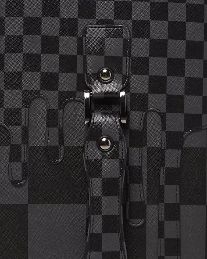 Valigia Cabina Sprayground XTC - Squali Grigi Stile Parigi, Design Jet-Setter con Prezzo Top 

(：，