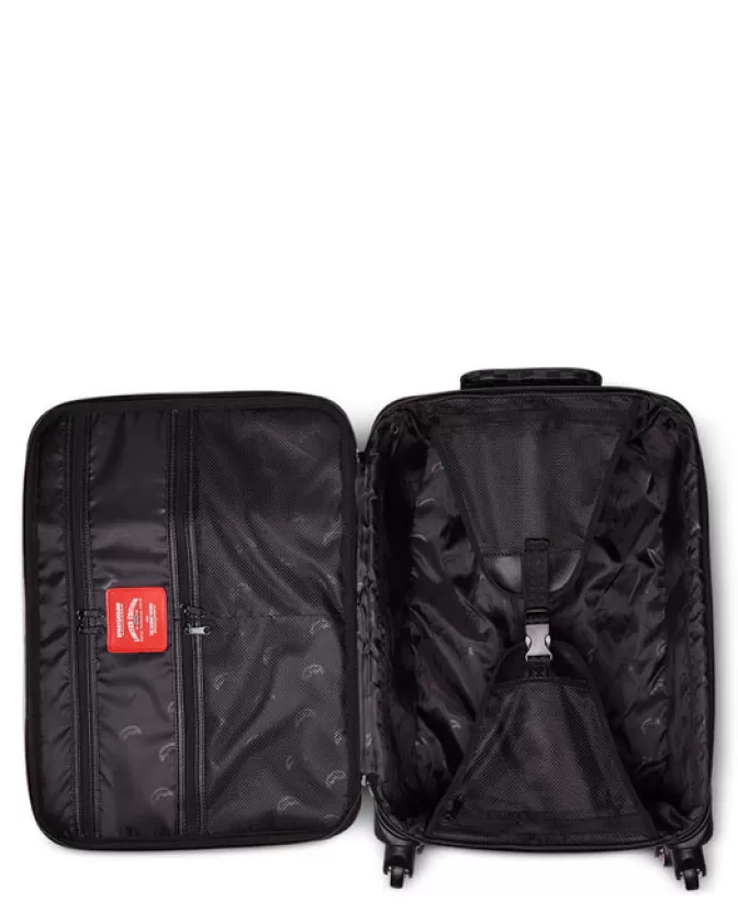 Valigia Cabina Sprayground XTC - Squali Grigi Stile Parigi, Design Jet-Setter con Prezzo Top 

(：，