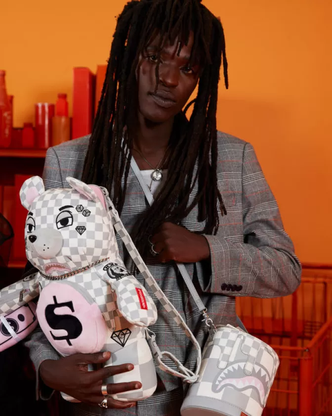Sprayground - Borse Iconiche a Tracolla | Collezione XTC La Palais con Secchiello Pittorico - Stile Urbano Creativo