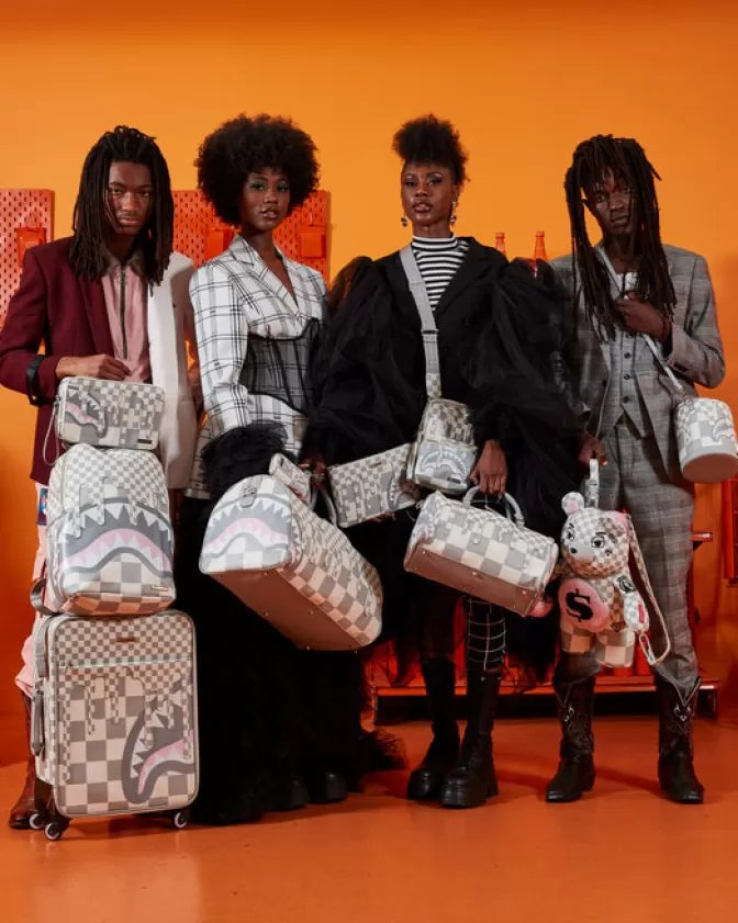 Borsa per il Trucco e Accessori Sprayground Elegante – Design Moderno XTC La Palais Stile Money Bags