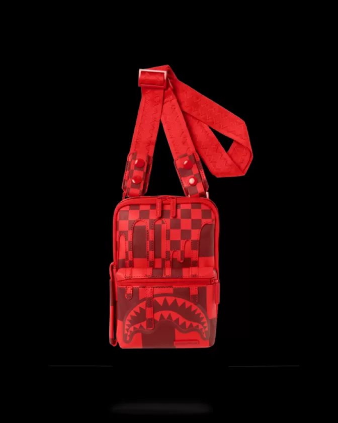 Tracolla Sprayground XTC Squali nel Wonderland - Crossbody Fashion con Stampa Artistica