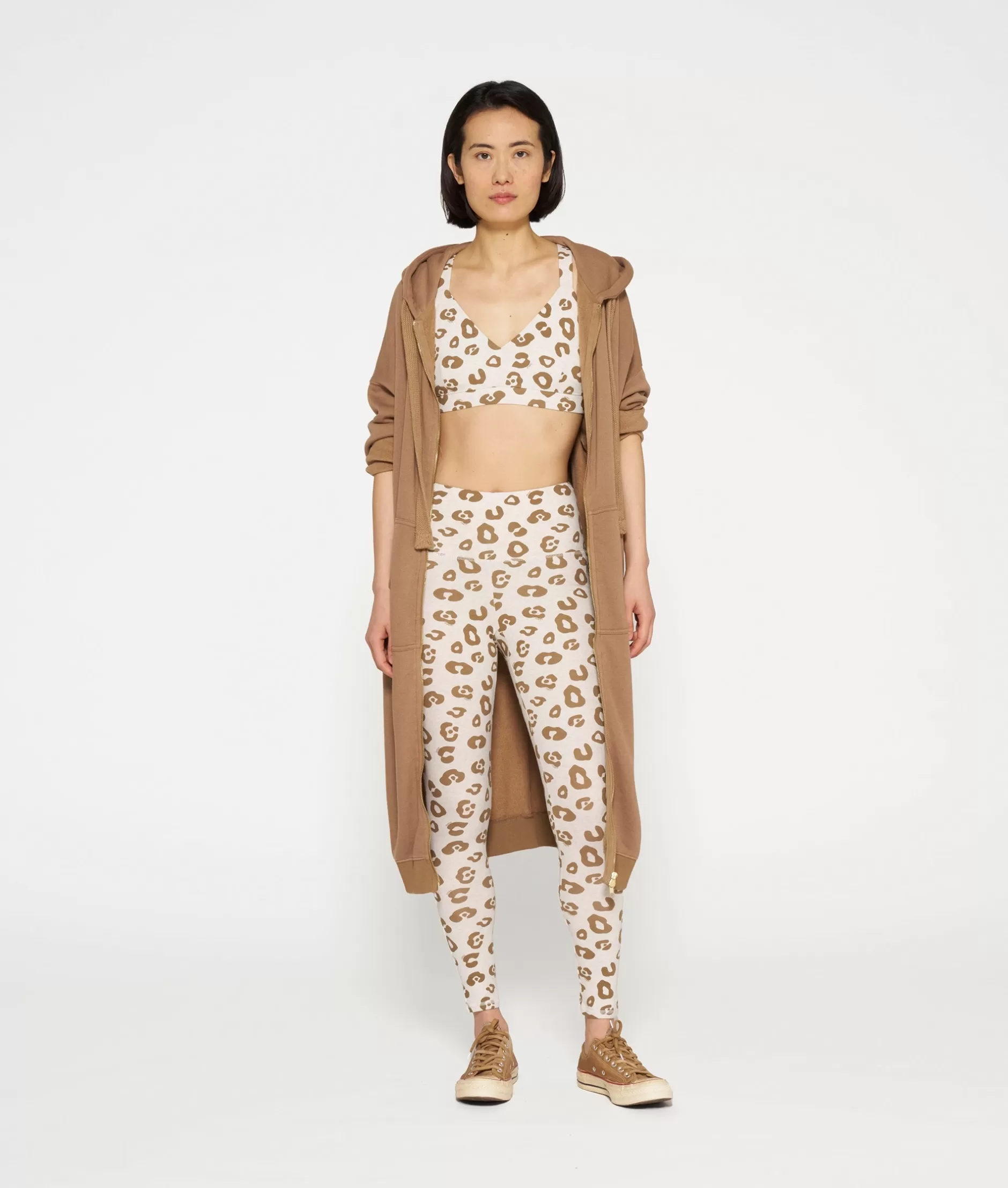 Leggings Yoga Donna 10 Giorni - Stampa Leopardo, Comode e di Alta Qualità per Allenamenti Intensi